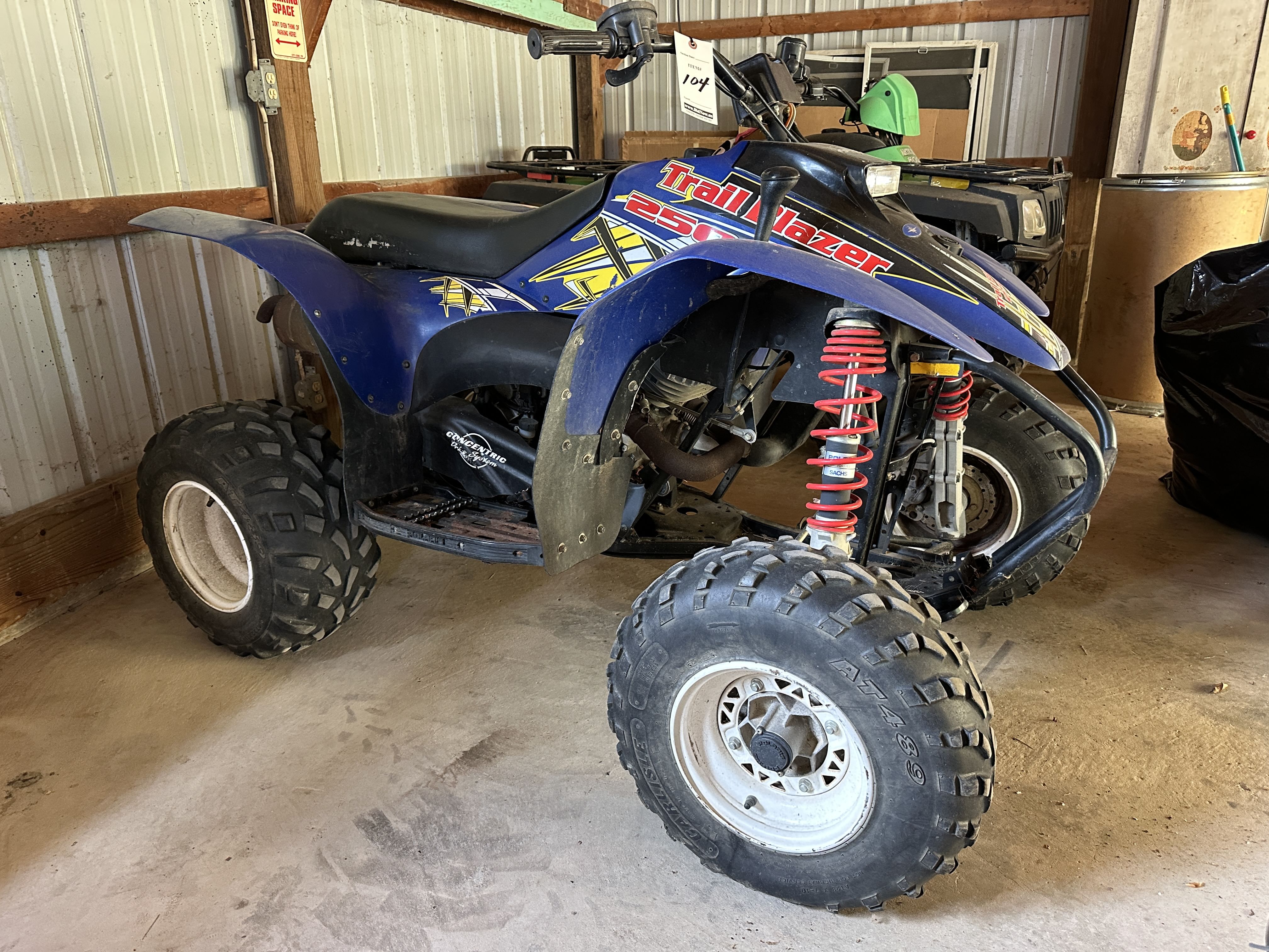 2003 Polaris Trail Blazer 250 Equipment Image0