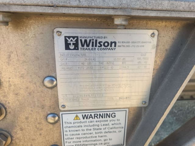 Image of Wilson DWH-650 equipment image 4