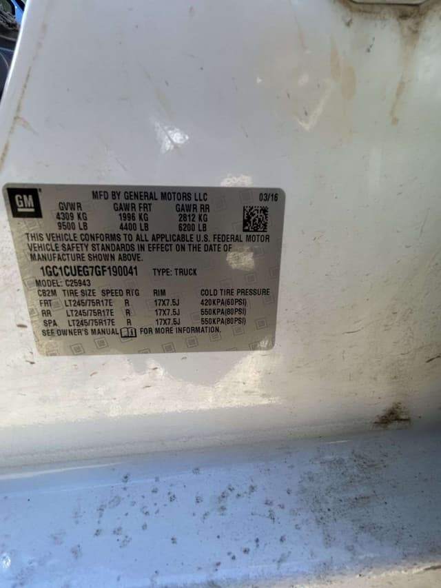 Image of Chevrolet 2500HD equipment image 4