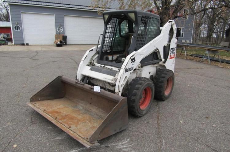 SOLD - Bobcat S185 Construction Skid Steers | Tractor Zoom