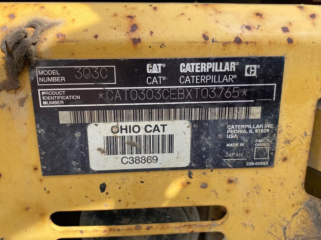 Caterpillar 303C Construction Compact Excavators for Sale | Tractor Zoom