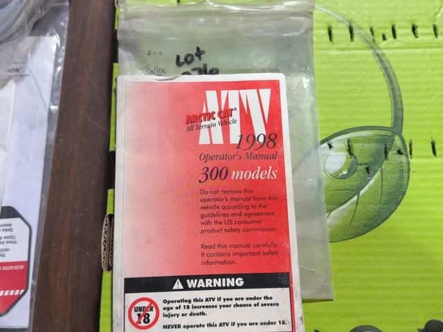 Image of Arctic Cat 300 equipment image 3