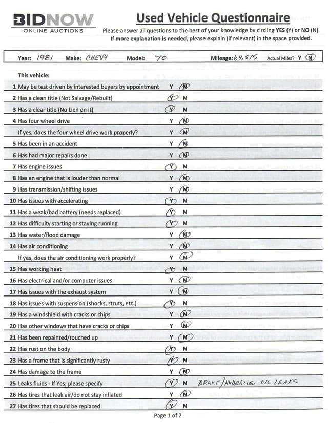 Image of Chevrolet C70 equipment image 3