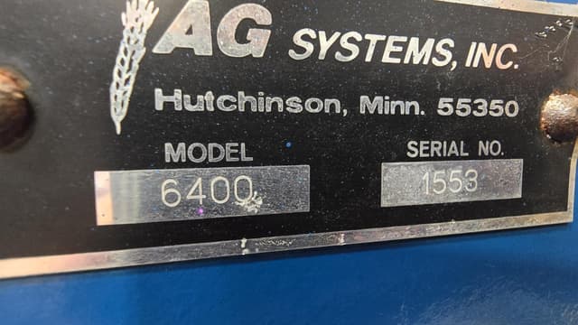 Image of Ag Systems 6400 equipment image 4