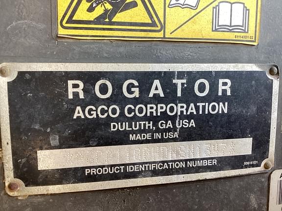 Image of RoGator RG1100 equipment image 1