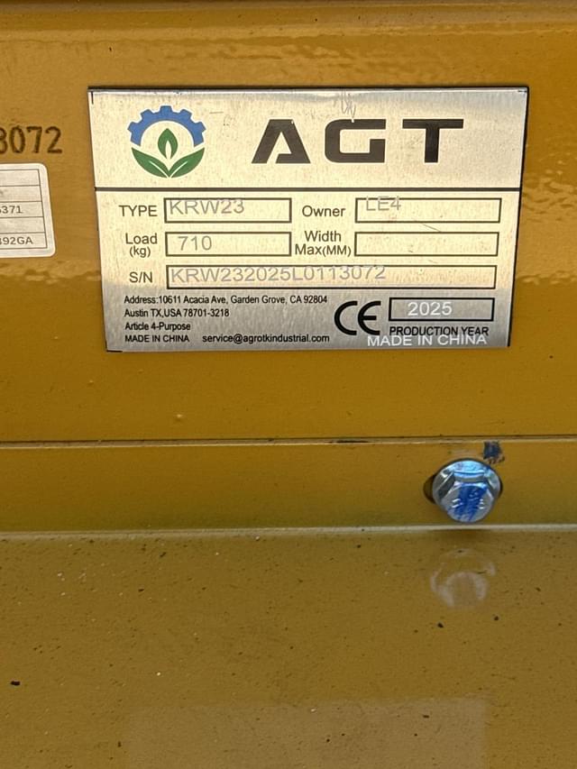 Image of AGT Industrial KRW23 equipment image 3