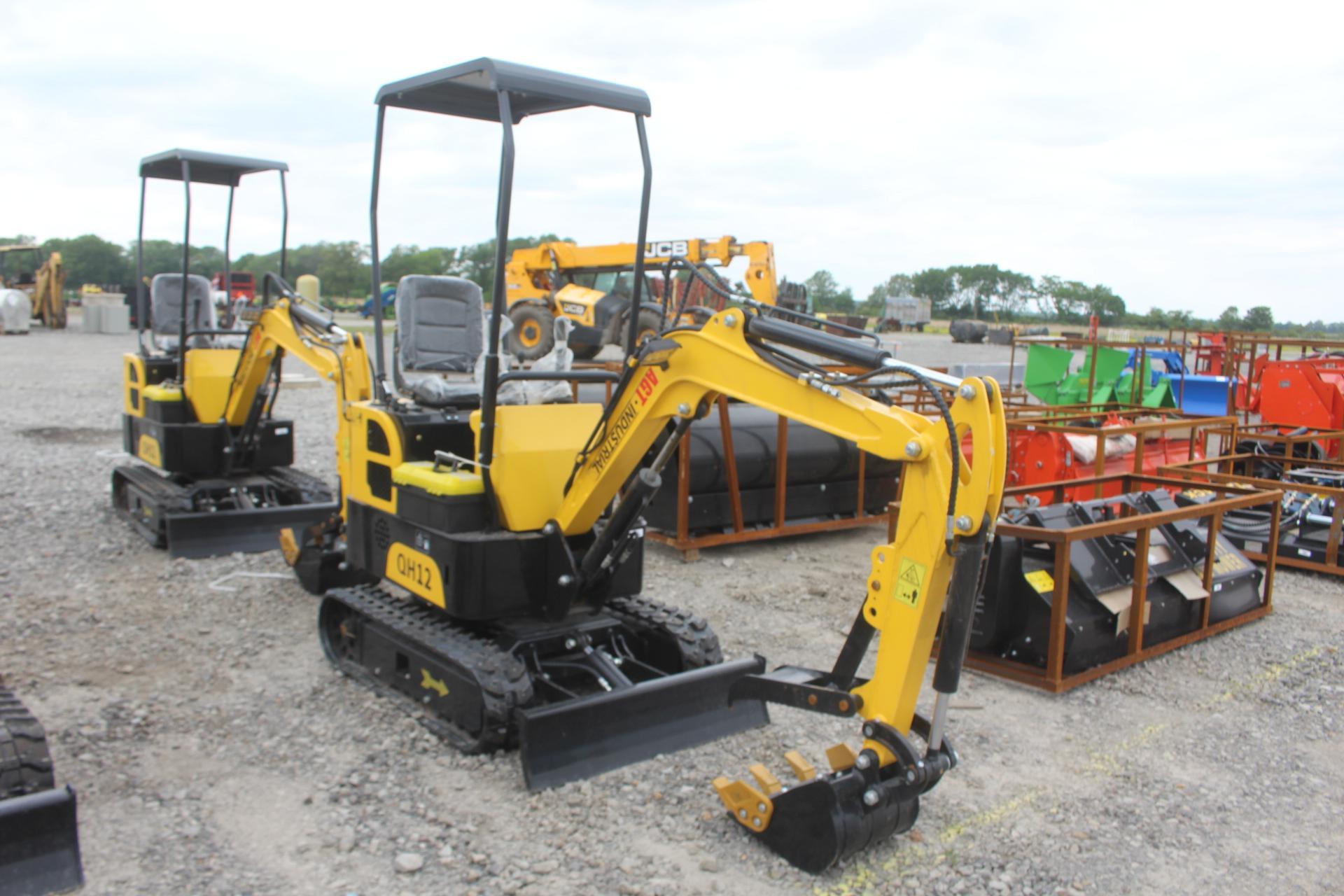 AGROTK QH12 Construction Compact Excavators for Sale Tractor Zoom