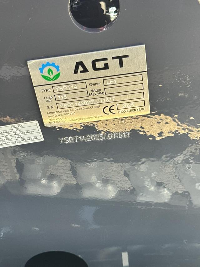 Image of AGT Industrial YSRT14 equipment image 3