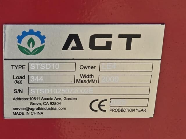 Image of AGT Industrial STSD10 equipment image 3