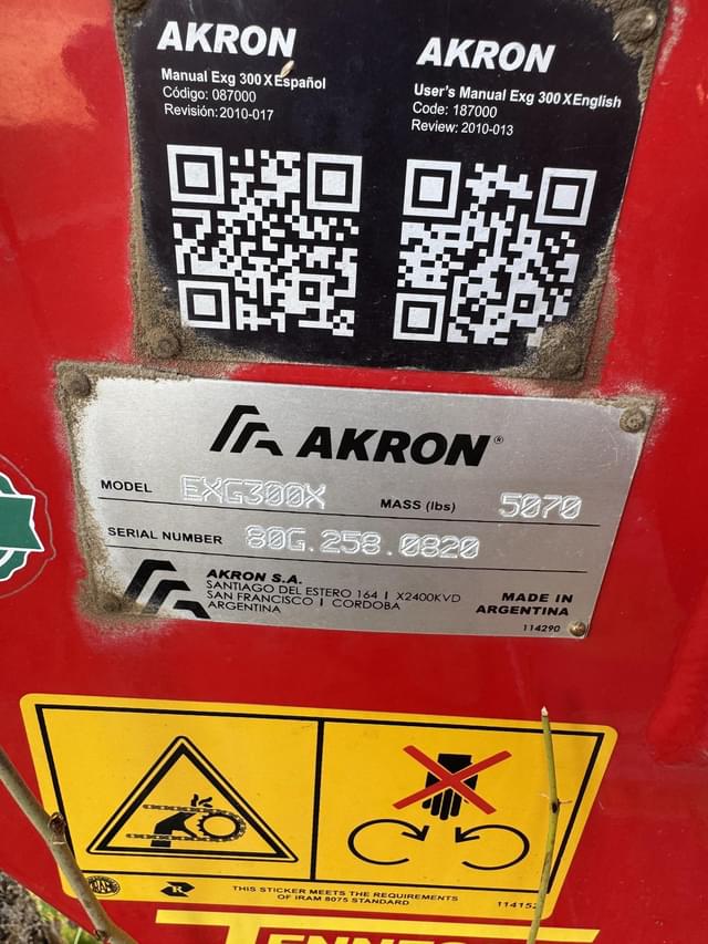 Image of Akron EXG300X equipment image 3
