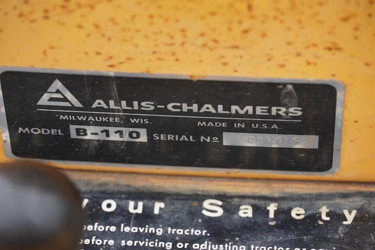 Main image Allis Chalmers B110 25