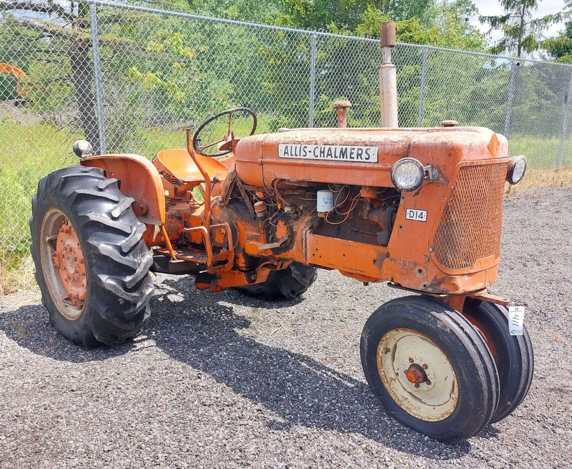 Allis Chalmers D14 Equipment Image0