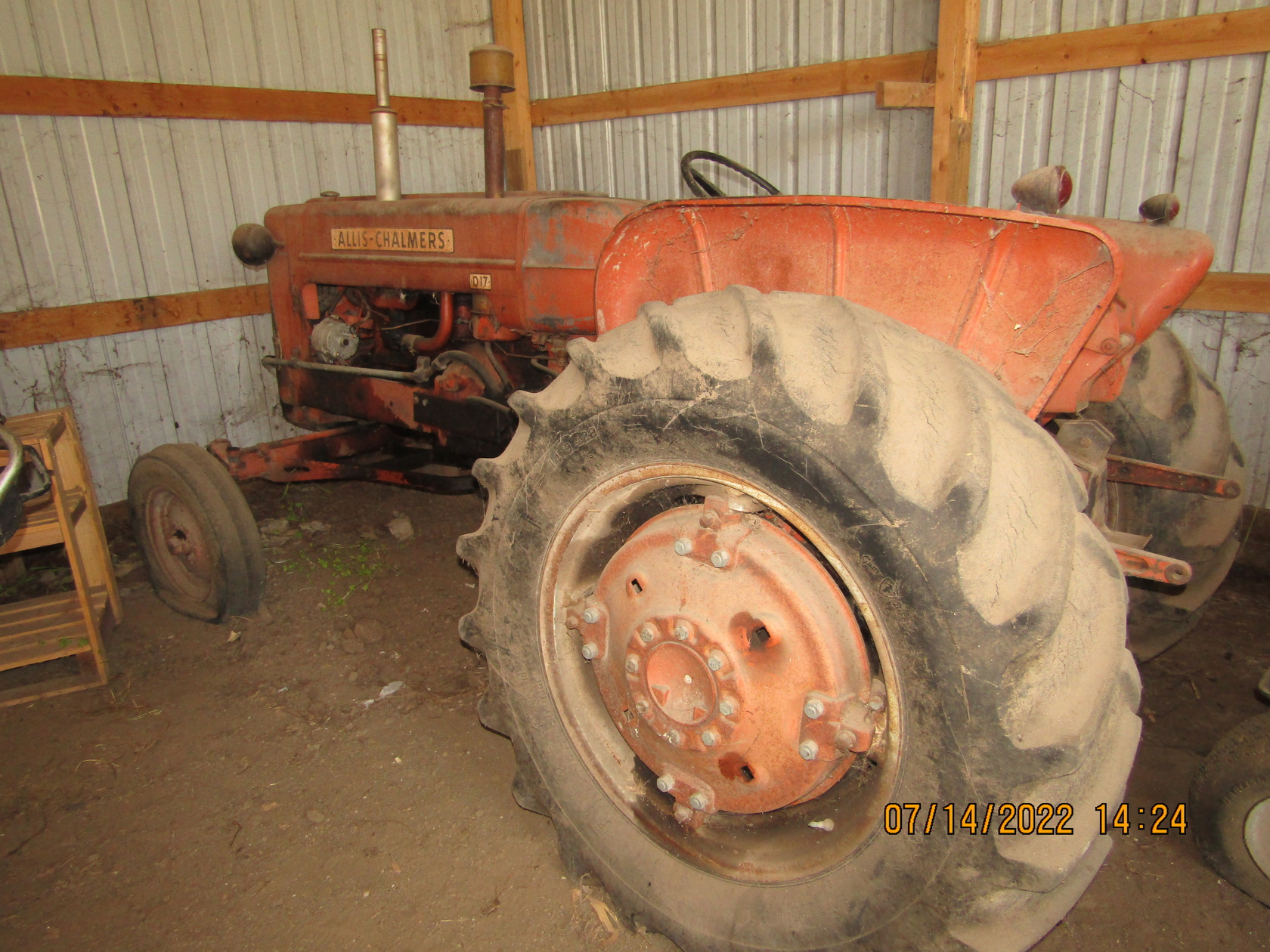 SOLD - 1966 Allis Chalmers D17 Tractors 40 to 99 HP