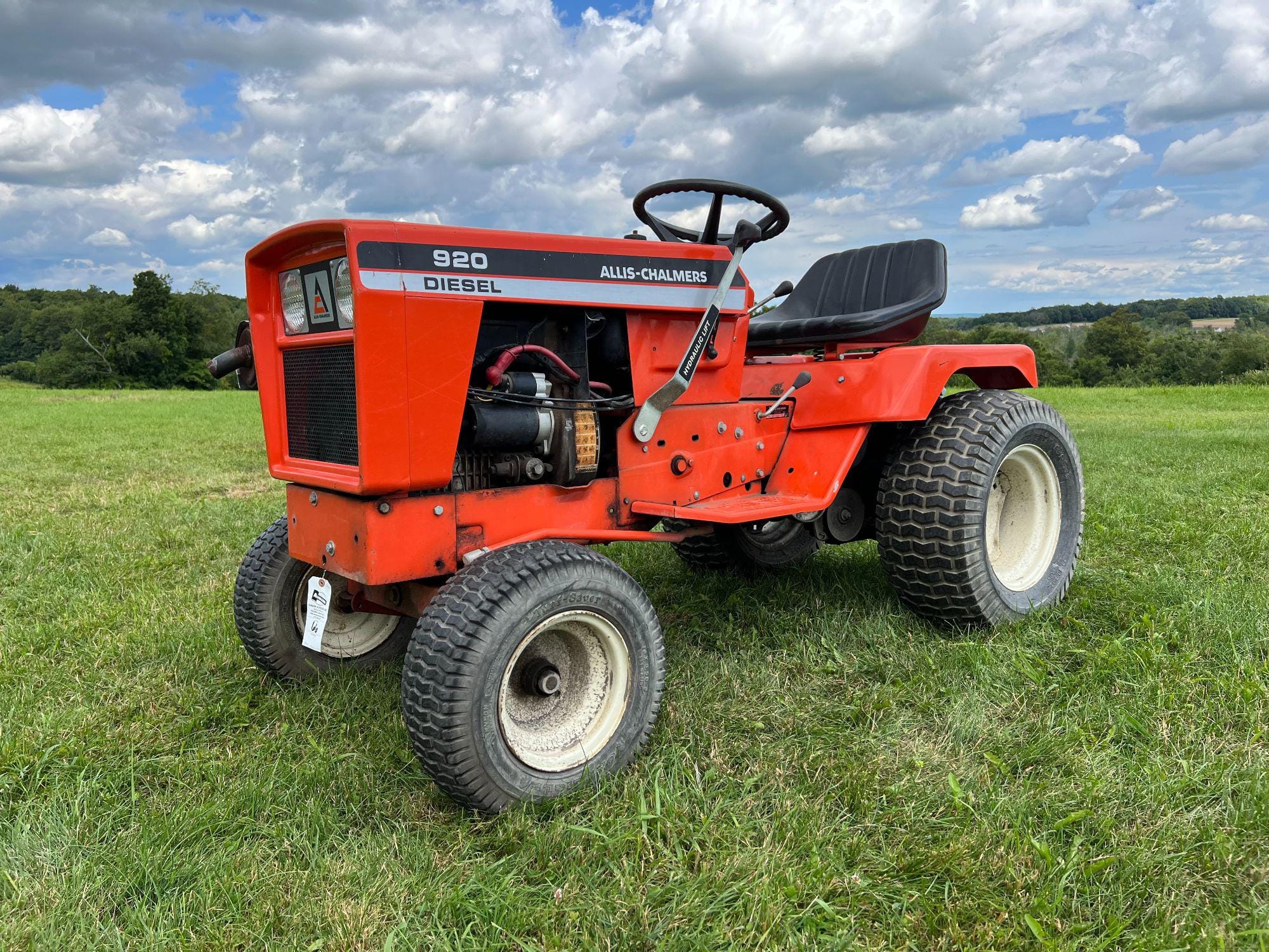 SOLD - Allis Chalmers 920 Lot No. 213592 Tractors with 18 HP