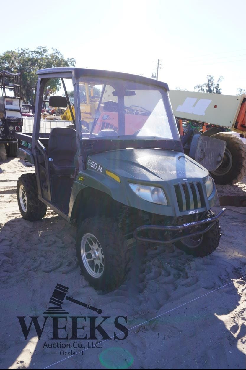 Arctic Cat 650 Equipment Image0