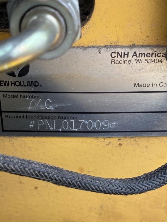 Image of New Holland 74C equipment image 2