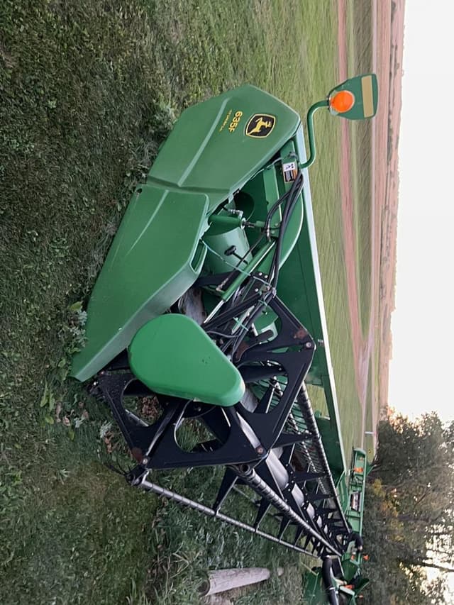 John Deere 635FD Lot No. 28 Harvesting For Sale with 35 ft Tractor Zoom