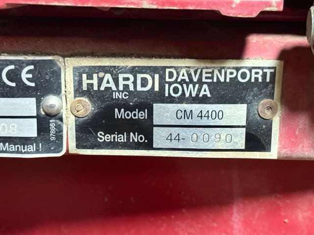 Image of Hardi Commander 4400 equipment image 3