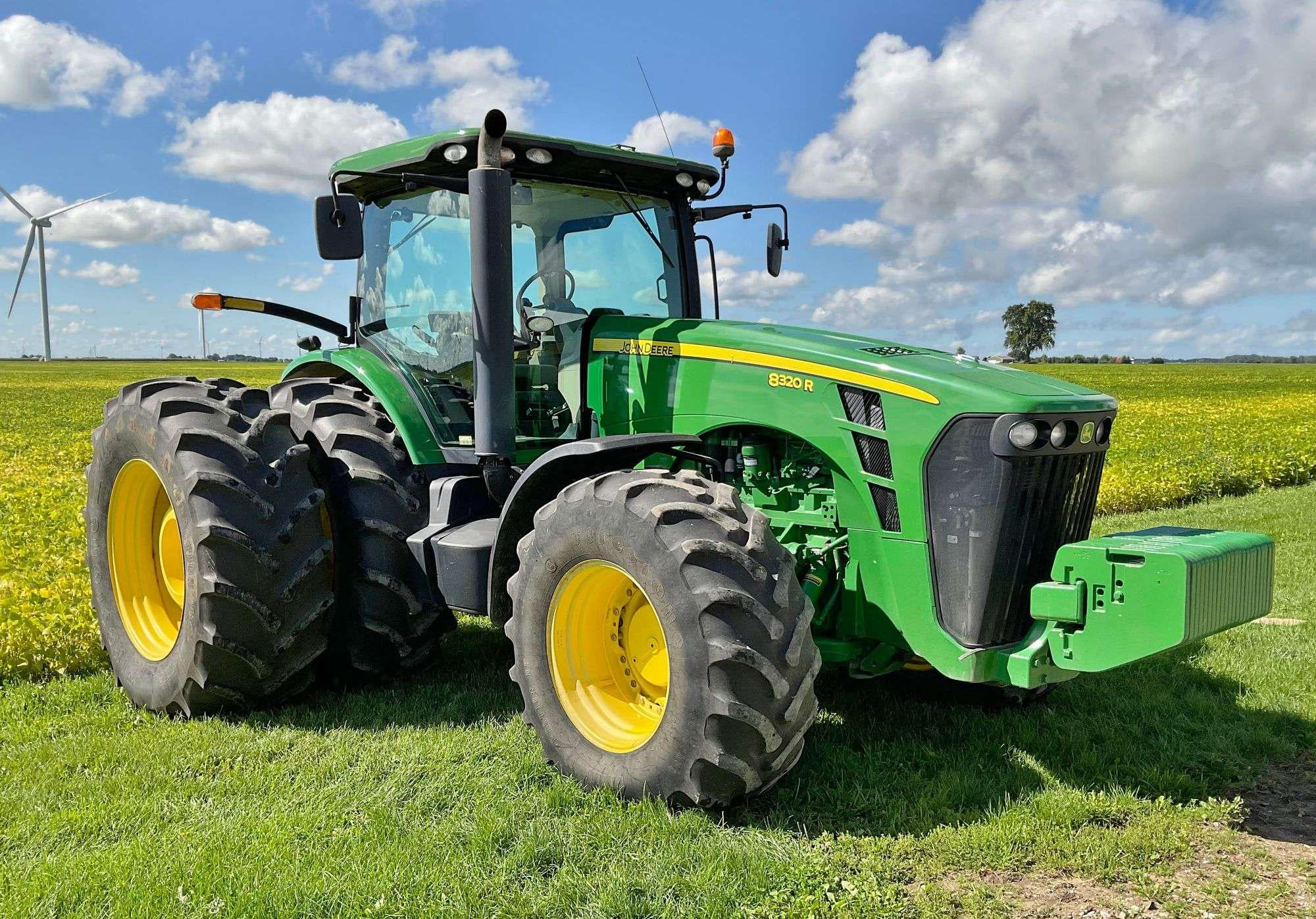 SOLD - 2010 John Deere 8320R Lot No. 638067 Tractors with 2,820 Hrs ...