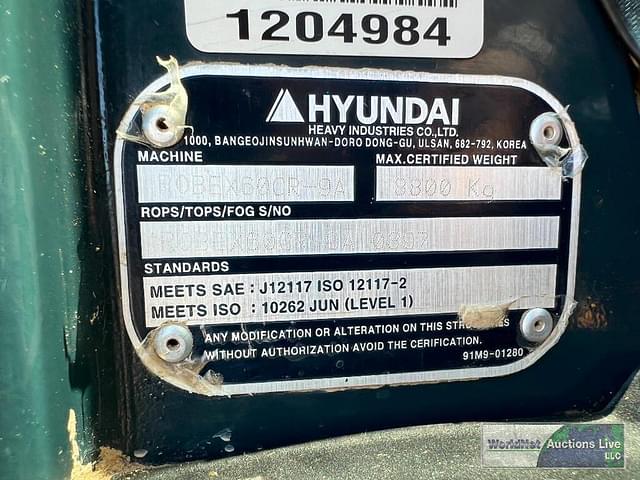 Thumbnail image Hyundai 60CR-9A 50