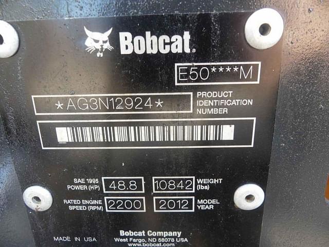 Image of Bobcat E50 equipment image 2