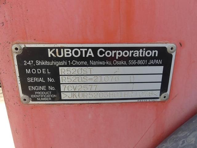 Image of Kubota R520S equipment image 1