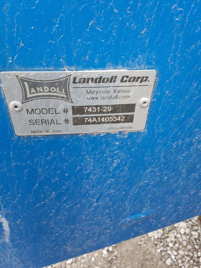Image of Landoll 7431-29 equipment image 2
