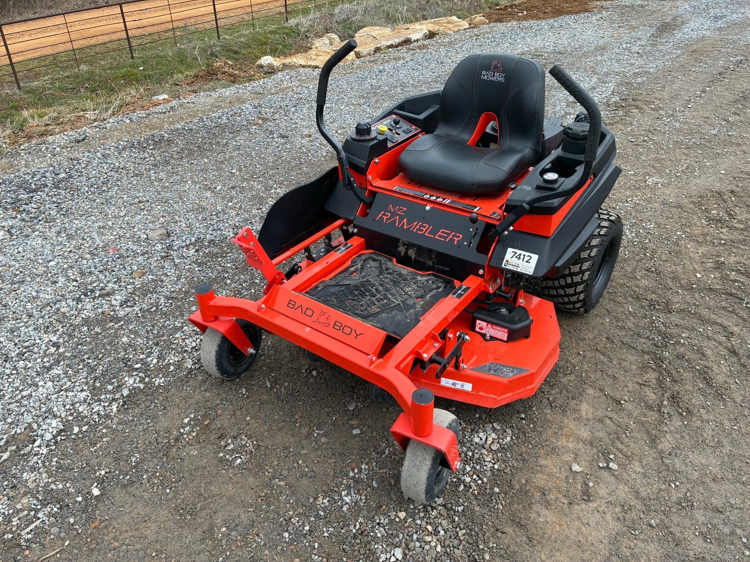 Bad Boy MZ Rambler Equipment Image0