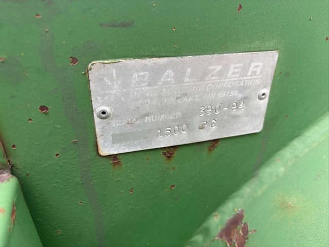 Image of Balzer 1500 equipment image 3