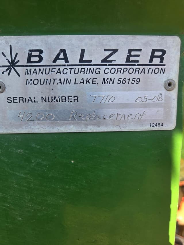Image of Balzer 4200 Magnum equipment image 4