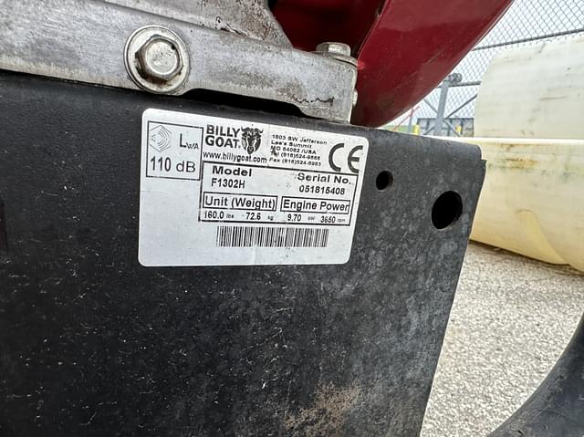 Image of Billy Goat F1302H equipment image 4