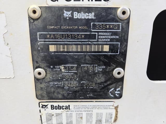 Image of Bobcat 335 equipment image 3