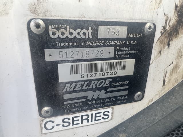 Image of Bobcat 753 equipment image 1