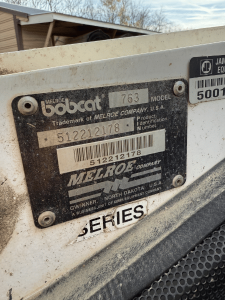 Image of Bobcat 763 equipment image 2