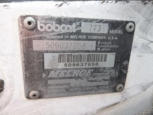 Image of Bobcat 773 equipment image 4