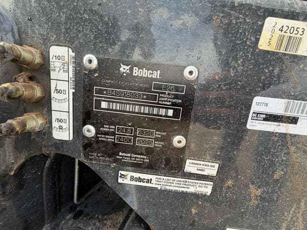Image of Bobcat E26 equipment image 4