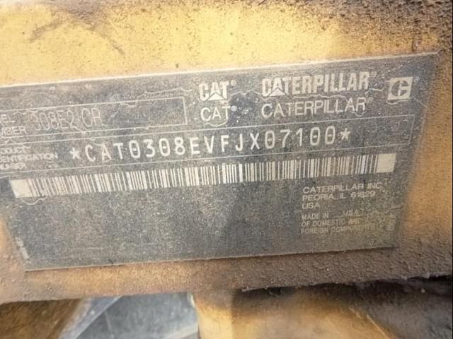 Image of Caterpillar 308E2 CR equipment image 4