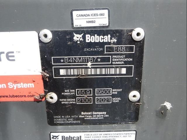 Image of Bobcat E88 equipment image 4