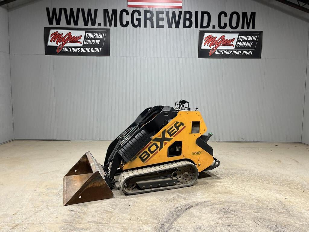 SOLD - Boxer 532DX Walk Behind Skid Steer Loader Construction with ...