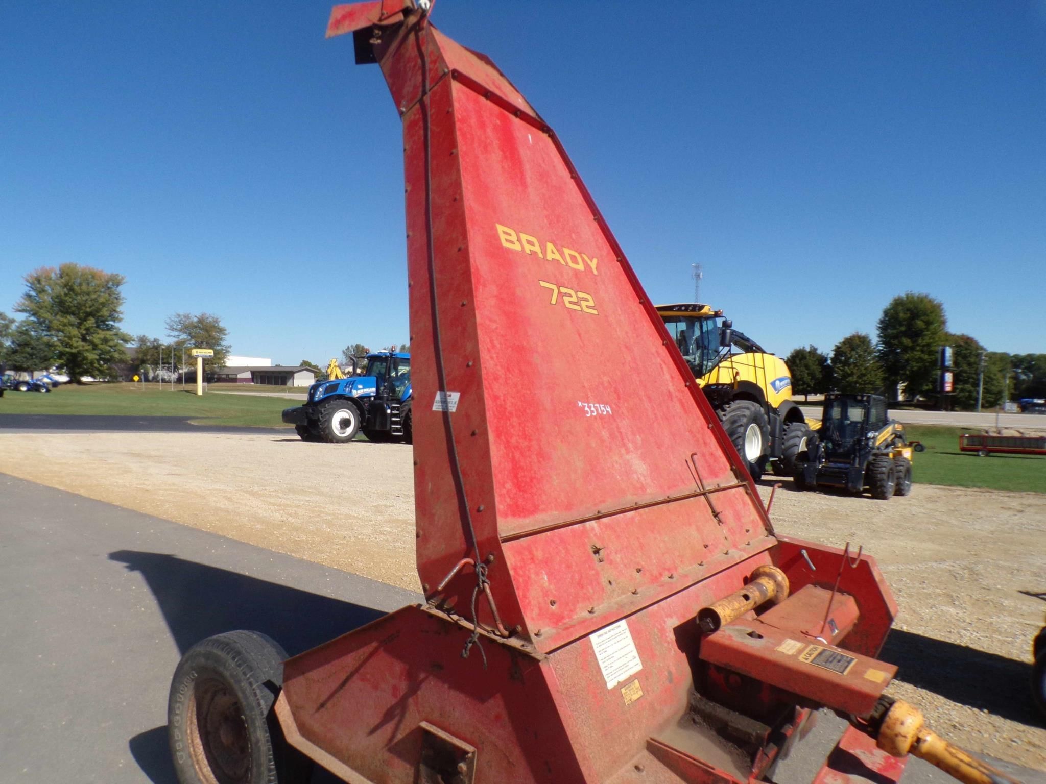 Brady 722 Equipment Image0