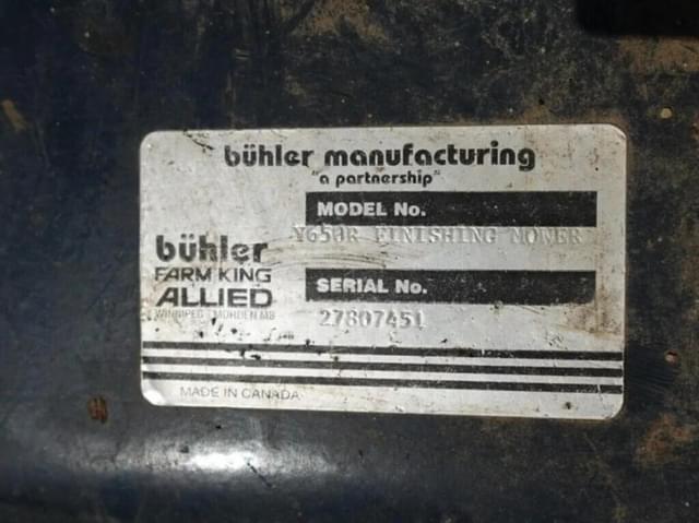 Image of Buhler Y650R equipment image 4