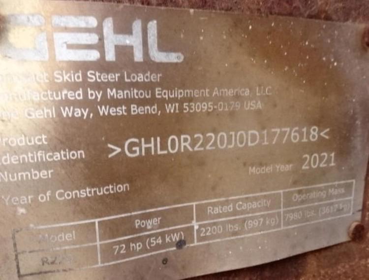 Main image Gehl R220 8