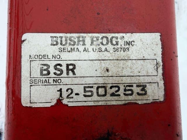 Image of Bush Hog BSR12 equipment image 2