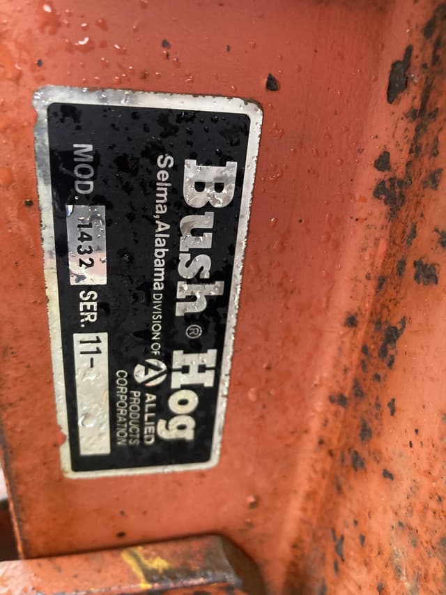 Image of Bush Hog 1432 equipment image 2