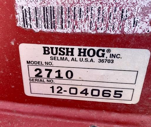Image of Bush Hog 2710L equipment image 4