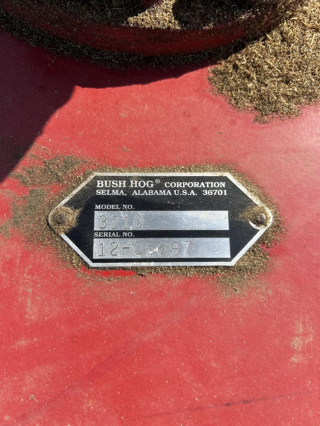 Image of Bush Hog 3210 Image 1