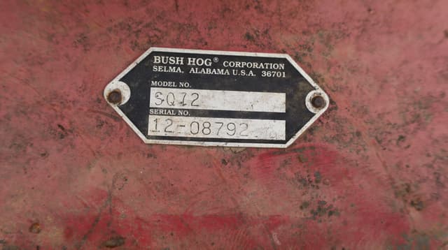 Image of Bush Hog S072 equipment image 3
