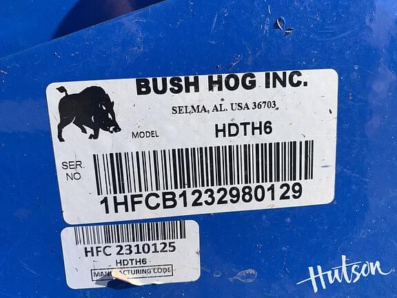 Image of Bush Hog HDTH6 equipment image 4