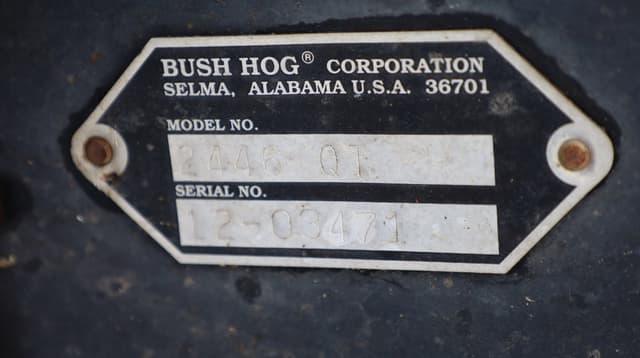 Image of Bush Hog 2446 QT equipment image 3