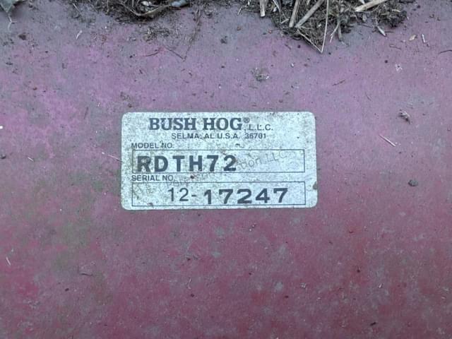 Image of Bush Hog RDTH72 equipment image 3
